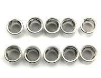 DeYue Crystal Pipe Screen, 10pcs 0.5Inch Diameter Crystal Tobacco Premium Stainless Steel Mental Screen Filters for Crystal Pipe Use (10)