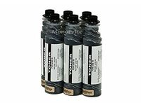 Monoprice 104424 6-Pack 230g Cartridge per Carton Toner for Ricoh Aficio, Danka/Infotec, Gestetner, Lanier, Nashuatec, Rex Rotary, Savin