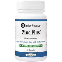 Zinc Plus - Blend of Zinc, Vitamin c and Organic Citrus Bioflavanoids - Supports Immune System