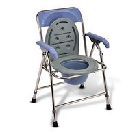 Disabled Toilet,Pregnant Commode Bath Chair,Anti-Skid Bedroom seat,Action Inconvenient Person Incontinence Chair, Aluminum Folding Commode Chair/Home Toilet
