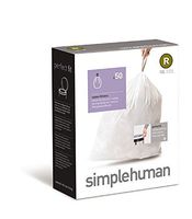 simplehuman Code R Custom Fit Trash Can Liner 10 L / 2.6 Gallon, 50 Pack