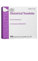 Hygea D74800 Obstetrical Towelettes, Box of 100