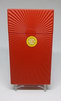 KSI Red Sun Rise Design 100s Size Push-N-Open Button Cigarette Case