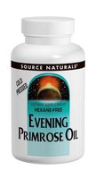 Source Naturals Evening Primrose Oil - Hexane-Free - 500mg - GLA Yield: 50 mg - Cold-Pressed - 90 Softgels