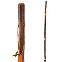 Brazos 48" Free Form Maple Wood Walking Stick Hiking Trekking Pole, Made in the USA