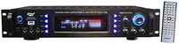 4-Channel Home Audio Power Amplifier - 3000 Watt Stereo Receiver w/Speaker Selector, AM FM Radio, USB, Headphone, Microphone Input - Great for Karaoke and Home Entertainment System - Pyle P3201ATU