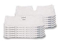 LTWHOME Design Replacement Dual-Sided Microfiber Coral Mop Pads Fit for O-Cedar ProMist MAX Spray Mop (Pack of 12)