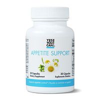 Yes You Can! Appetite Support - for Safe Weight Loss, Mood Enhancement and Stress Reduction. Contains: 5-HTP, Lemon Balm, Chamomile Extract - Appetite Suppressant - Adelgazar y Apetito - 30 Capsules