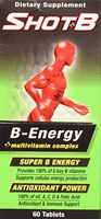 Shot B Energy Multivitamin, 60 Count