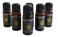 Essential Oils Set of 6  for Essential Oils Diffuser, Lavender, Eucalyptus, Sweet Orange, Lemongrass, Peppermint and Cinnamon. Relaxing Essential Oils, Aromatherapy, 100% Organic Essential Oils 