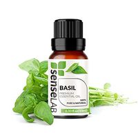 Basil Essential Oil - Made in India - 100% Pure Extract Basil Oil Therapeutic Grade (0.33 Fl Oz / 10 ml)