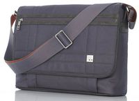 Knomo Brixton Collection Saxby Laptop Messenger Bag Backpack, Slate Matte