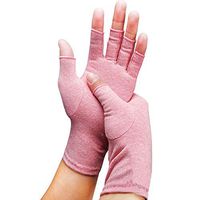 CFR Compression Arthritis Gloves Hand Brace Gloves ，Breathable & Moisture Wicking Fabric，for Carpal Tunnel Rheumatoid Osteoarthritis Joint Pain Relief - Open Finger,S,One Pair