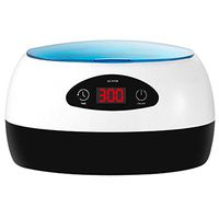 750ML Most popular household ultrasound jewelry cleaner with digital touch keys (Blue Color)