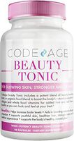Codeage Beauty Boost Biotin Capsule Supplement - 1500mcg of Biotin per Serving, Astaxanthin, Vegan Collagen Food Blend for Hair Skin Nail Support, Boost Collagen Synthesis, Gluten-Free, 90 Capsules