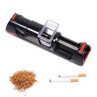 Cigarette Rolling Machine, Electric Automatic Injector Tobacco Roller Maker, Best Gifts for Man, Father's Day,Red