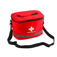 First Aid Bag Pouch, Large Emergency Survival Items Carry Case Holder Pocket, Suitable for Travel Home and Work