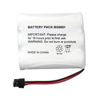 Fenzer Rechargeable Cordless Phone Battery for Uniden EXA7950 EX-A8955 EXA8955 Cordless Telephone Battery Replacement Pack