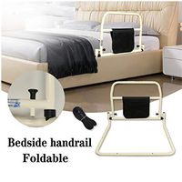 Safety & Assisting Rails/Bedside Handrail Anti-Fall Bed Rail/for Elderly Mobility Aid/Folding Storage is More Convenient