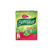 Benefiber Kiwi Strawberry Fiber Supplement Drink Mix 24 sticks (One box of 24 sticks)