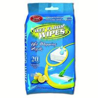 Home Select Floor Wipes 20Ct Wet Pack of 3