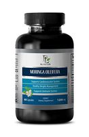 Weight Loss Pills - Moringa OLEIFERA Extract 1200 MG - Moringa Powder - 1 Bottle 60 Capsules