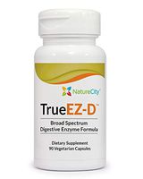 True-EZ-D Non-GMO Digestive Enzymes Supplement Amylase Lipase Lactase Maltase