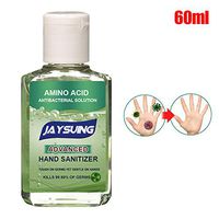 Choners Hand soap,60ml Portable Disposable Hand Sanitizer Solution Disinfect Antibacterial Gel White