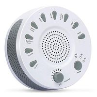 MEISHENG White Noise Sound Machine, 9 Soothing Nature Sound with Timer Option, Portable Sleep Therapy for Home, Office, Baby and Travel, USB or Battery Powered