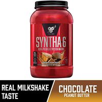 BSN SYNTHA-6 Protein Powder, Whey Protein, Micellar Casein, Milk Protein Isolate, Flavor: Chocolate Peanut Butter, 28 Servings (Packaging May Vary.)