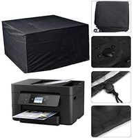 Urnanal Waterproof Black Printer Dust Cover, for Epson Workforce WF-3620,18"X16"x10'' Black