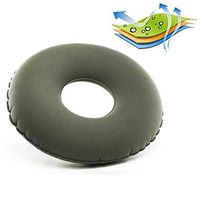 Air Inflatable Wheelchair Cushion for Prolonged Sitting, Inflatable Ring Donut Seat Cushion Pillow Hemorrhoid Treatment Pad with Air Pump