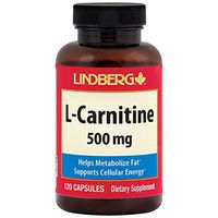 Lindberg L-Carnitine 500 mg 120 Capsules