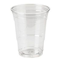 Dixie CP16DX Clear Plastic PETE Cups, Cold, 16oz, WiseSize, 25/Pack, 20 Packs/Carton