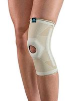 DonJoy Advantage DA161KS02-TAN-M Deluxe Elastic Knee for Sprains, Strains, Swelling, Soreness, Arthritis, Knee Cap Support, Tan, Medium fits 14", 15"