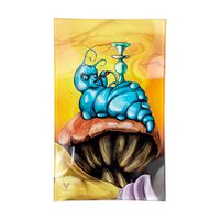 Glass Rolling Tray, Caterpillar Design by V Syndicate (Medium)