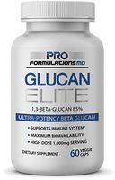 Glucan Elite – 85% Beta 1,3D Glucan 500mg - 60 vcaps - Ultra-Potency Beta Glucan – Highest Bioavailability with BGF-Immune - Superior Immune System Support