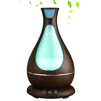YinQin 400ML Ultrasonic Aroma Diffuser Essential Oil Diffuser Quiet Cool Mist Humidifier with 7-Color LED Lights Changing Aromatherapy for Home Spa Baby Yoga Bedroom Office
