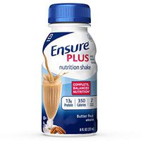 Ensure Plus Nutrition Shake With 13g of High-quality Protein, Meal Replacement Shakes, Butter Pecan, 8 fl oz, 24 Count