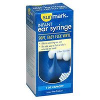 Sunmark Infant Ear Syringe, 1 each by Apothecary Products (Pack of 3)