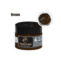 Restoration Cream | Genuine Leather and Wood Restorer, Softener, and Conditioner | 100% Natural Non-Toxic Formula | Will Restore and Repair Dry Leather and Wood Products in The Home (Brown)