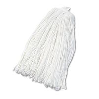 O'Dell Cut-End Wet Mop Head, Rayon, No. 32, White, 12/Carton, New