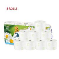 Baikk (in Stock 3-Ply Paper Towel Rolls, White Tissues Paper Hand Towels,Toilet Roll Paper 350 Feet Per Roll, 8 Rolls Per Case,Ultra Gentle Home Kitchen Toilet (8 Roll A Lift)