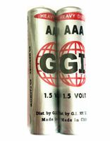 Hillflower 200 Piece AAA LR3 LR03 AM4 MN2400 Bulk 0% Hg 1.5V Heavy Duty Carbon Zinc Long Duration Battery