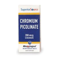 Superior Source Chromium 200mcg (100 Tablets)