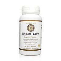 APOLLO SUN Mind Lift with Ginkgo Biloba and Neuronal Nutrients as a Dietary Supplement (60 Vegan Capsules)