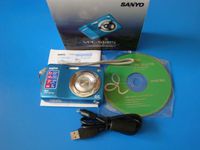Sanyo 14 MP Blue Digital Camera VPC-S1415BL