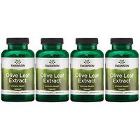 Swanson Olive Leaf Extract 500 mg 120 Caps 4 Pack