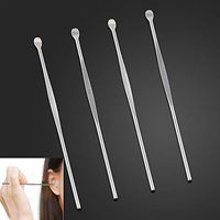 Barhunkft(TM) 3pcs Wholesale Ear Pick Spoon Wax Curette Remover Cleaner Care Tool Ear Scoop