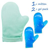Hot and Cold Hand Therapy Gloves, Hand Ice Pack, Ice and Heat Therapy Pain Relieving Mittens | Microwavable and Freezable, Arthritis, Finger and Hand Injuries, and Carpal Tunnel